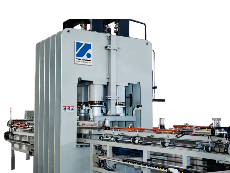 High speed short cycle press line (clamp type)