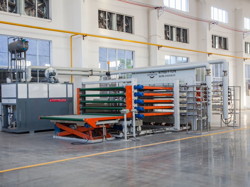 Plywood production line